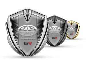 Toyota Custom Metal Emblems Durable Premium Metal
